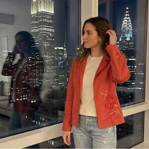 BCBG Red Soft Blazer​